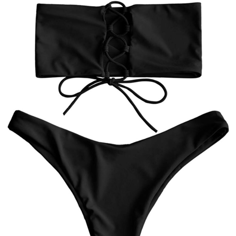 Zaful Strapless Bikini